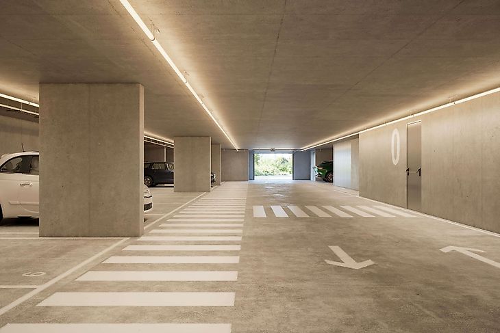 Hall de entrada do edifício Bonsant