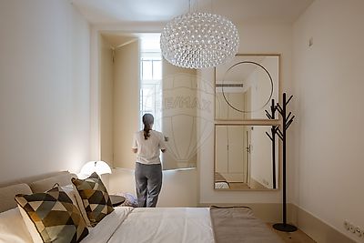 Sala de estar com luz natural